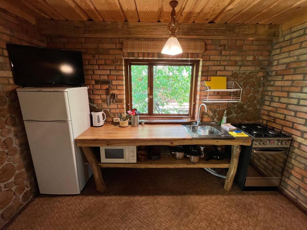 Appartement Zelenyi Rai à Svityaz' Chambre photo